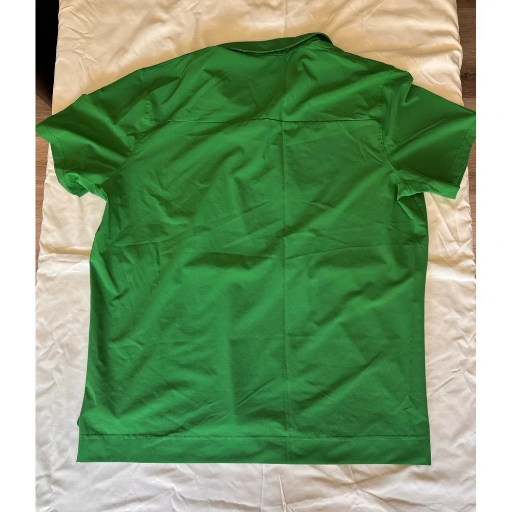 Nike Dri-FIT Polo Shirt Mens XXL Green Short Sleeve Golf Performance Top - Picture 2 of 7